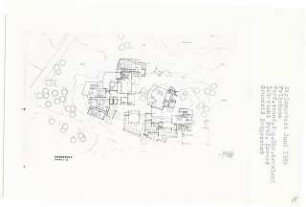 Volkshaus (Diplomarbeit bei Willy Kreuer): Grundriss Erdgeschoss 1:200