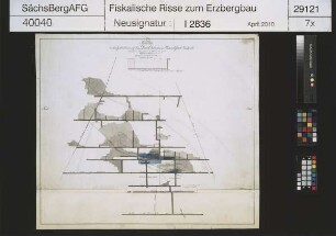 Himmelsfürst Fundgrube hinter Erbisdorf, Grubenbaue auf dem David Stehenden