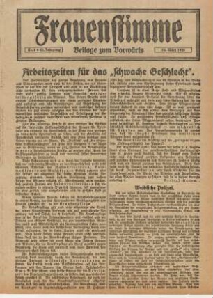 Frauenstimme