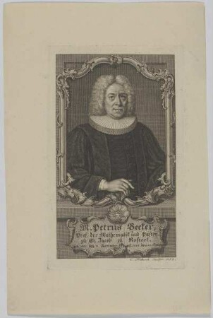 Bildnis des Petrus Becker