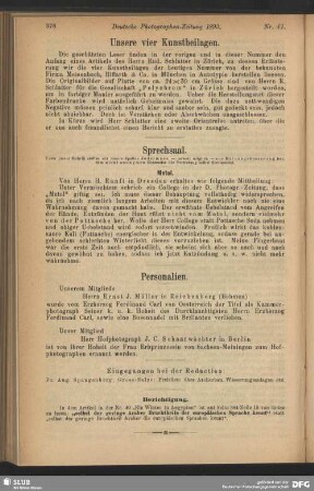 Unsere vier Kunstbeilagen