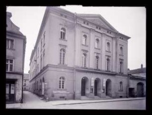 Stadttheater, Neisse: Ansicht von Süden (Negativ zu Inv. Nr. TBS 216,01)