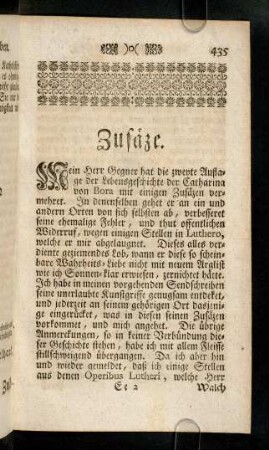 435-440, Mein Herr Gegner hat di zweyte ...