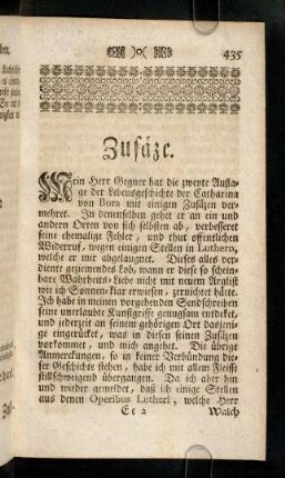 435-440, Mein Herr Gegner hat di zweyte ...