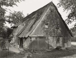 Polenz, Wohnstallhaus, Hofansicht