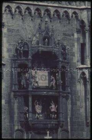 Das Glockenspiel des Münchner Rathauses