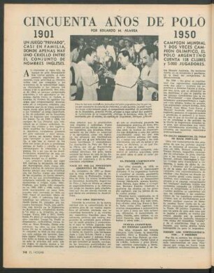 Cincuenta años de polo