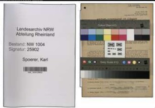 Entnazifizierung Karl Spoerer , geb. 24.01.1896 (Malermeister)