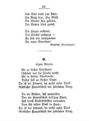 9. Eigene Melodie