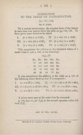 Correction to the paper on factorization.