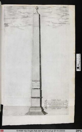 Der vatikanische Obelisk.