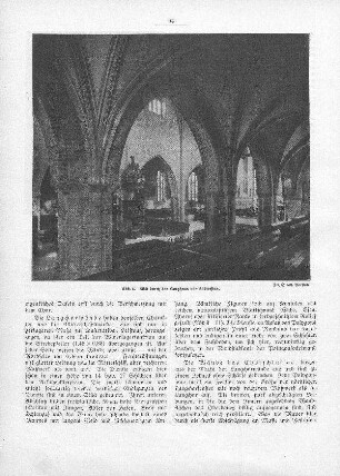 Abb. 6. Blick durch das Langhaus von Südwesten