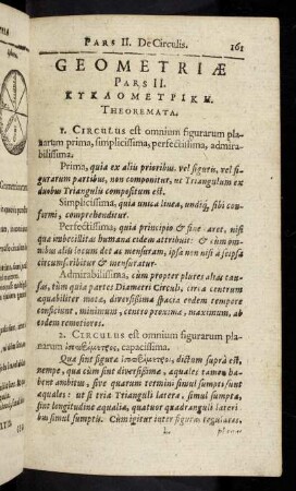 161-178, Parte II: De Circulis