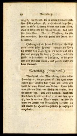 Neuenburg. (Neuchatel.)