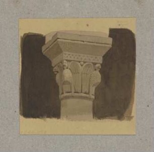 Wetzlarer Dom, Heidenportal, Kapitell