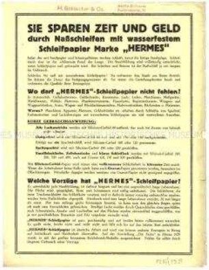 Wasserfestes Schleifpapier