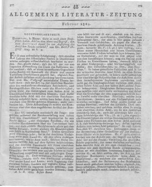 Vollgraff, K.: Giebt es noch einen teutschen hohen Adel in dem Sinne und Begriffe, den man damit doctrinell bis zur Auflösung des teutschen Reichs verband? Darmstadt: Heyer 1823