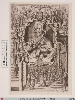 Bildnis Papst Clemens X. (Emilio Altieri) (reg. 29. 4. 1670 - 22. 7. 1676)