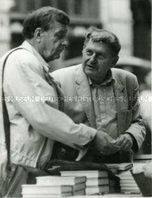 Helmut Sakowski (links) und Heinz Knobloch