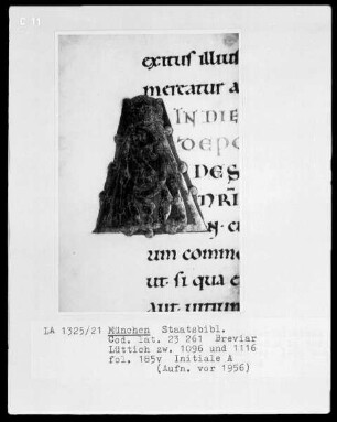 Sakramentar, Folio 208 (Blatt) — ---, Folio 208 (Blatt)Initiale A, Folio 185 verso