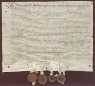 Markgraf Philibert von Baden-Baden leiht von Kaspar Wolf von Renchen 3.000 fl. zu 5% Zins; Bürgen sind die Städte Baden, Kuppenheim und Stollhofen