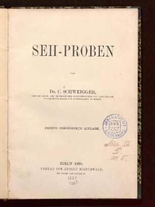 Seh-Proben