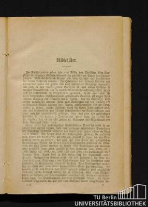 Städtebilder.