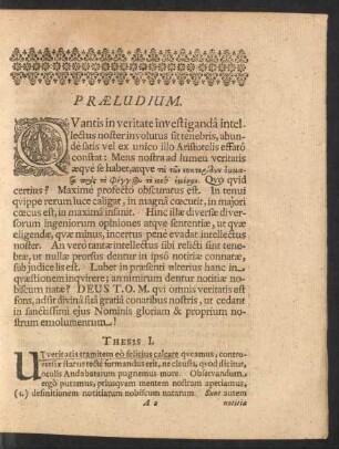 Thesis I. - XIV.