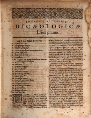 Dicaeologica : libri tres ; totum et universum jus... complectents