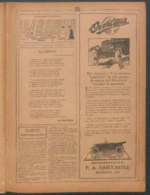 La gringa : Al poeta Felipe H. Fernández