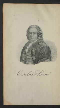 Portrait Carolus a Linné.
