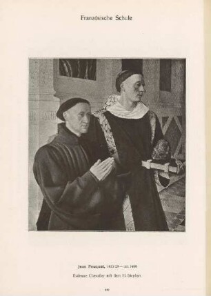 Estienne Chevalier mit dem hl. Stephan