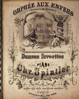 Orphée aux enfers : (Orpheus in der Unterwelt) ; Quadrille