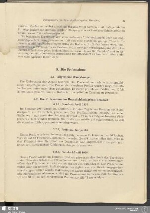 5. Die Probenahme