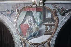 Ein christlicher König richtet seinen sittenlosen Sohn