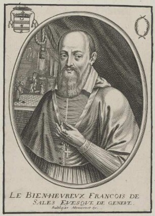 Bildnis des Francois de Sales, Bischof von Genf