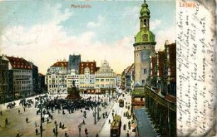 Leipzig: Marktplatz