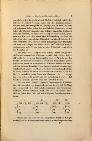 Synthese von Alkoholen mittelst gechlorten Äthers : (vorläufige Anzeige) ; vorgelegt in der Sitzung vom 18. Juli 1866