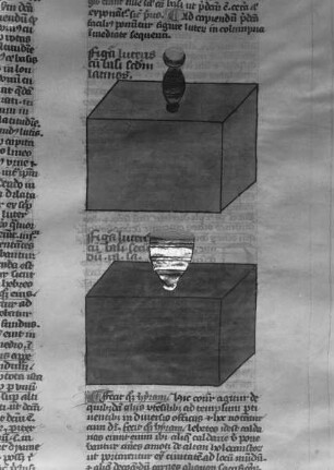 Postillum von Nicolaus von Lyra — Die Wasserbecken auf Sockeln im salomonischen Tempel, Folio 239 recto