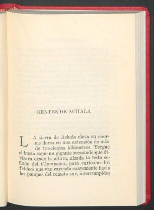 Gentes de Achala