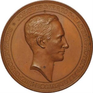 Prinz Johann Georg - 5. Vereinstag Deutscher Münzforscher in Dresden