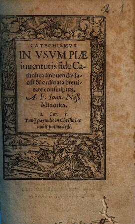 Catechismus : in usum piae iuventutis