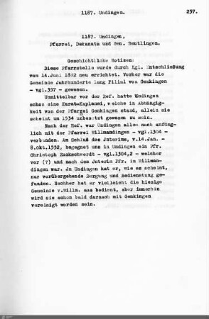 Kirchengemeinden Undingen bis Upfingen