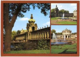 Dresden. Zwinger 3-tlg.