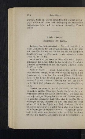 Fünftes Kapitel. Krankheiten der Scheide.