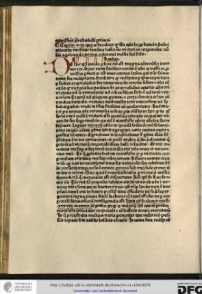 Saulus. De hoc quod modo probas non est magna controversia intermerte...