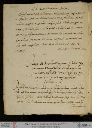 Anton Lauterbach an Martin Luther, 7. Dezember 1539