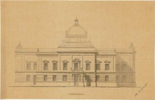 Hocheder, Karl; Straßburg (Frankreich); Landesausschussgebäude - Ansicht
