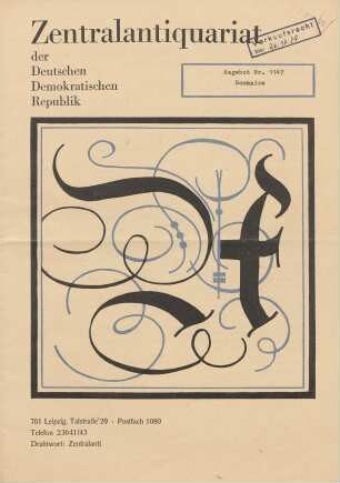 Nr. 1147: Romanica