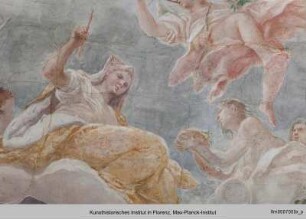 Venezia umgeben von Göttern und allegorischen Figuren